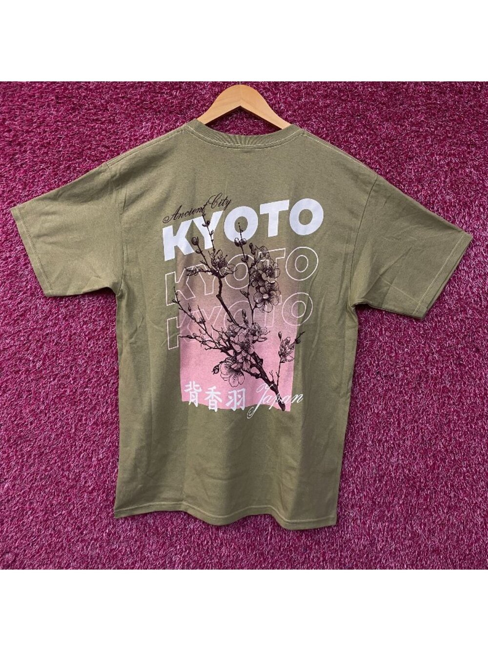 Fashion Nova Ancient City Kyoto Graphic T-Shirt Large